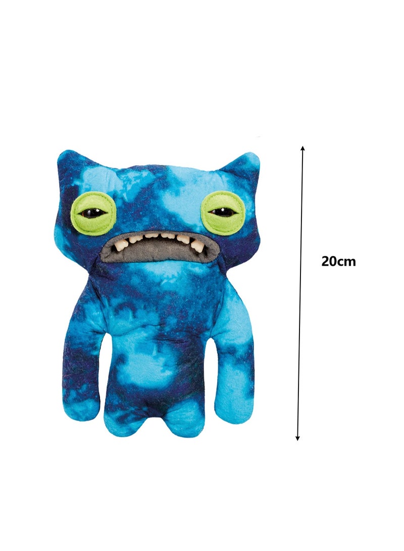 Cute Funny Ugly Monster Doll, Cute Monster Doll With Big Teeth, Collectible Plush Toys, Ugly Cute Monster Plush Doll(Blue Wide Eyes Monster) - Image 2